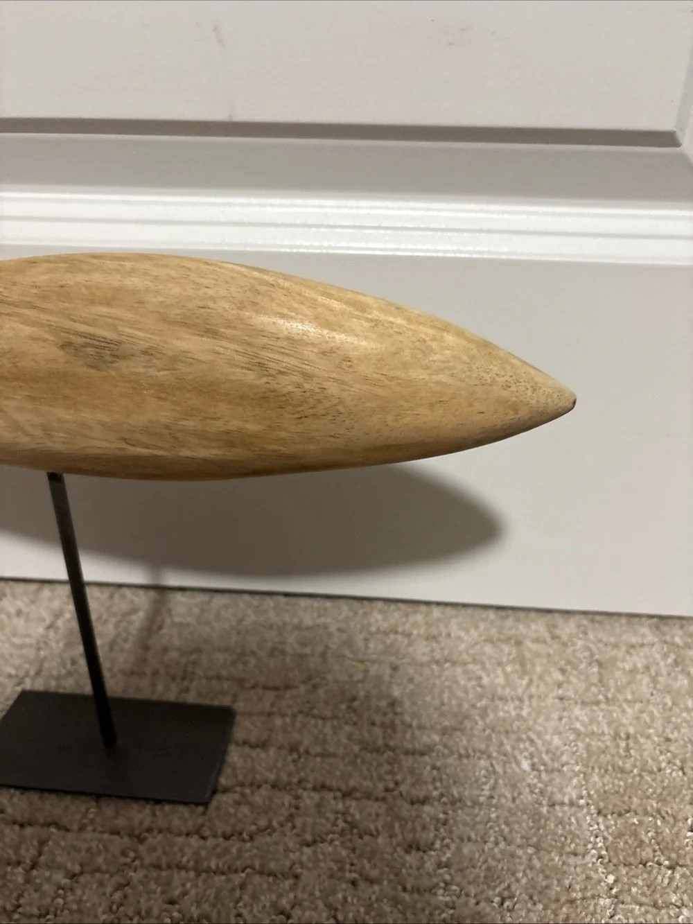 Wooden Fish Figurine Target Corp 2017 8’H  2’W 17’L